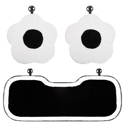 2022. Novi crtani cvijet Zimski pliš Four Seasons Univerzalna kreativna jednostavna modna navlaka za jastuk za autosjedalicu