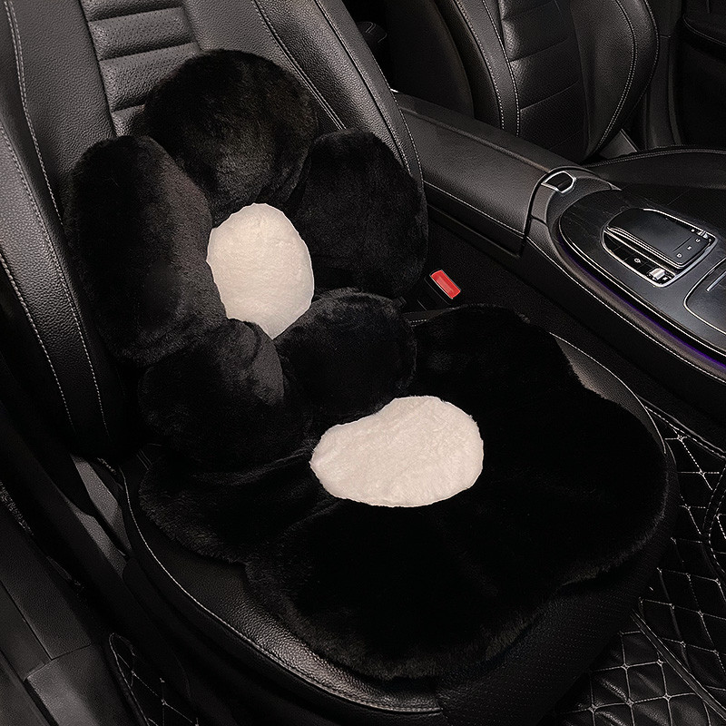 2022. Novi crtani cvijet Zimski pliš Four Seasons Univerzalna kreativna jednostavna modna navlaka za jastuk za autosjedalicu