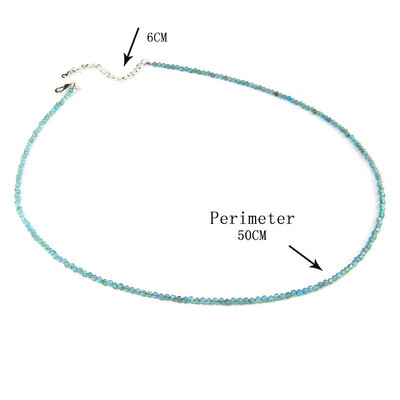 Egyszerű csiszolt drágakő gyöngyök női nyakláncok természetes kőből készült nyakláncok kristálylánc kézzel készített nyaklánc jóga ékszer női nagykereskedelem