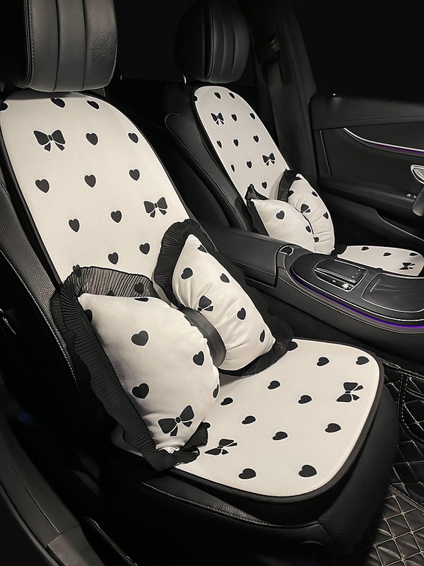 Nova kreativna crtana simpatična ledena svilena navlaka za sjedalo Four Seasons Universal Goddess Jastuk za autosjedalicu slatka