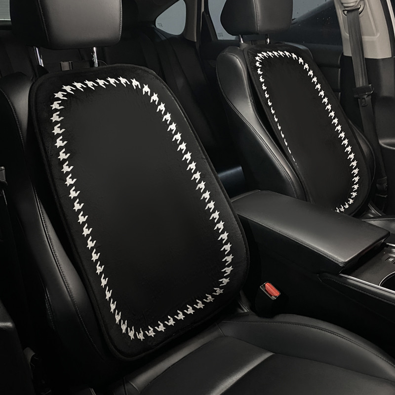 2022. Novi jednostavni modni zimski plišani jednodijelni Four Seasons univerzalni ukrasi za interijer automobila Navlaka za jastuk za autosjedalicu