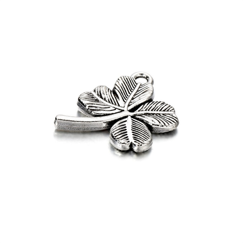 6 kom/lot Privjesci Biljke Cvijet Drvo Privjesak Staro srebrna boja Za DIY retro nakit Ogrlica Narukvica Oznaka naušnica