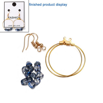 Ženski set naušnica Biserne naušnice Boemski modni nakit za DIY entuzijaste Izrada nakita Kristalne nitne naušnice Dodaci