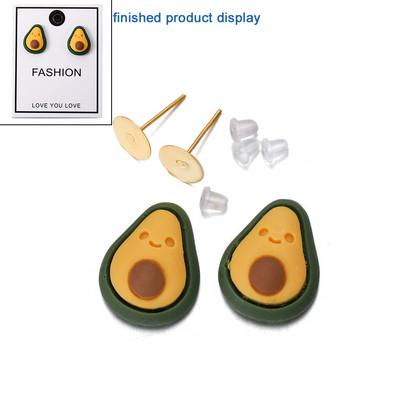 1 set kompleta naušnica. Jednostavna kukica za naušnice u obliku cvijeta. Naušnice s privjeskom. Za početnike. Komplet dodataka za izradu naušnica.