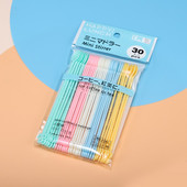 30-90 db Mini cukorka színű aranyos adagolókanál ékszer szerszám gyanta szilikon forma szerszámok keverőpálca barkácsolás epoxigyanta kézművességhez