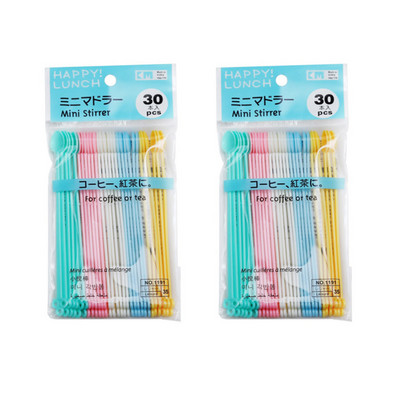 30-90 db Mini cukorka színű aranyos adagolókanál ékszer szerszám gyanta szilikon forma szerszámok keverőpálca barkácsolás epoxigyanta kézművességhez