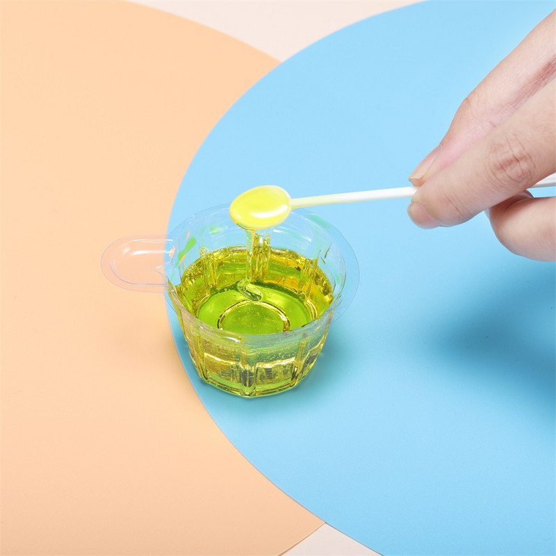 30-90 db Mini cukorka színű aranyos adagolókanál ékszer szerszám gyanta szilikon forma szerszámok keverőpálca barkácsolás epoxigyanta kézművességhez