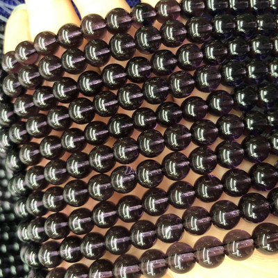 Granat Crvena Ružičasta Žuto Zelena Plava Staklene perle Okrugle labave odstojne kamene perle za izradu nakita DIY narukvice 4 6 8 10 12 mm 15"