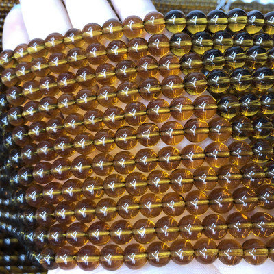 Granat Crvena Ružičasta Žuto Zelena Plava Staklene perle Okrugle labave odstojne kamene perle za izradu nakita DIY narukvice 4 6 8 10 12 mm 15"