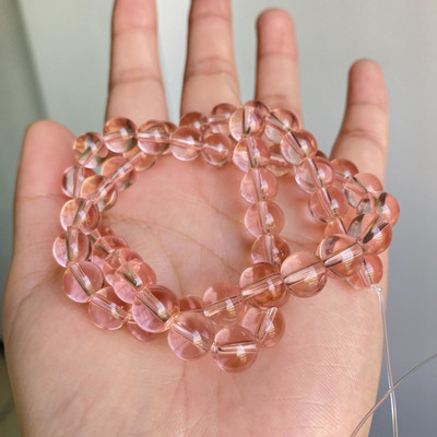 Granat Crvena Ružičasta Žuto Zelena Plava Staklene perle Okrugle labave odstojne kamene perle za izradu nakita DIY narukvice 4 6 8 10 12 mm 15"