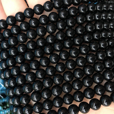 Granat Crvena Ružičasta Žuto Zelena Plava Staklene perle Okrugle labave odstojne kamene perle za izradu nakita DIY narukvice 4 6 8 10 12 mm 15"