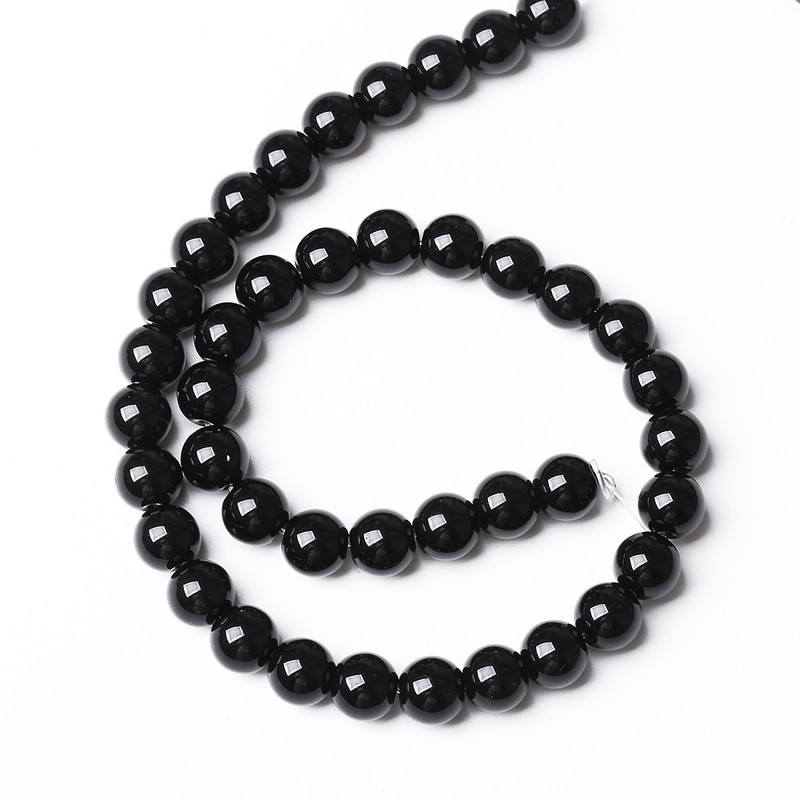 Granat Crvena Ružičasta Žuto Zelena Plava Staklene perle Okrugle labave odstojne kamene perle za izradu nakita DIY narukvice 4 6 8 10 12 mm 15"