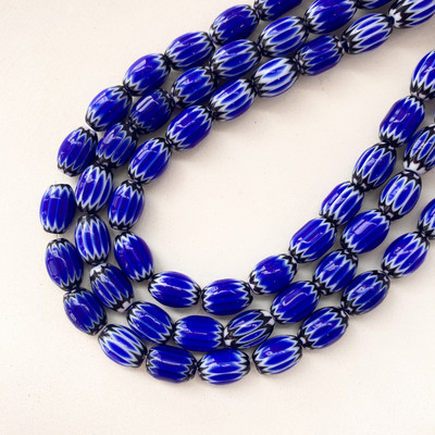 8x12mm formă de butoi în stil Nepal mărgele de sticlă lucrate manual, imprimare spațială, mărgele de lucrare în lampă, în vrac, fabricarea de bijuterii, colier de brățări