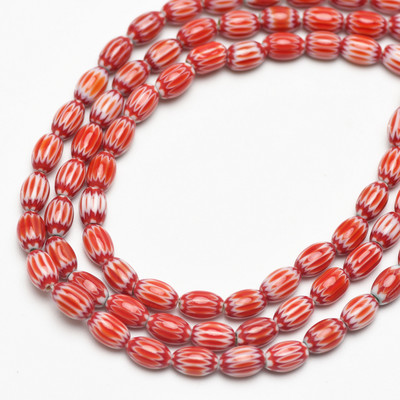 8x12mm formă de butoi în stil Nepal mărgele de sticlă lucrate manual, imprimare spațială, mărgele de lucrare în lampă, în vrac, fabricarea de bijuterii, colier de brățări