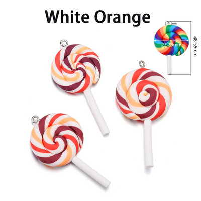 10 vnt. / Lot Cuty spalvingi polimeriniai moliniai ledinukai pakabukas auskarams karoliai apyrankės „pasidaryk pats“ papuošalų kūrimo priedai