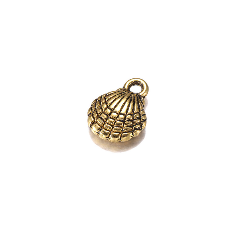 12db 13x10mm-es bűbáj kétoldalas kagyló antik medálok készítése ékszer kellékek keresése barkács kézzel készített kézműves