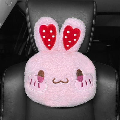 2022-es új érkezés rajzfilm Love Rabbit Cute deréktám Univerzális autó derékpárna nyakpárna fejtámla autó belső díszei
