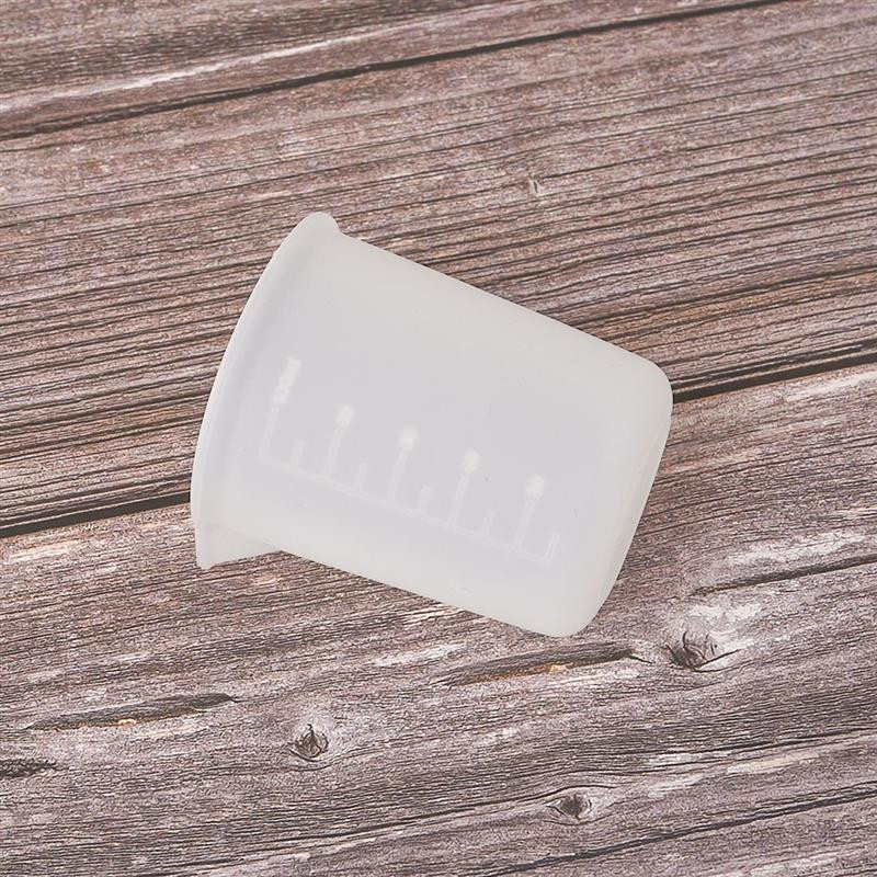 3db 100 ml-es szilikon mérőpohár Epoxy Split Cup gyanta szilikon forma kézzel barkácsolt UV ékszerkészítő eszköz Epoxi gyanta csésze