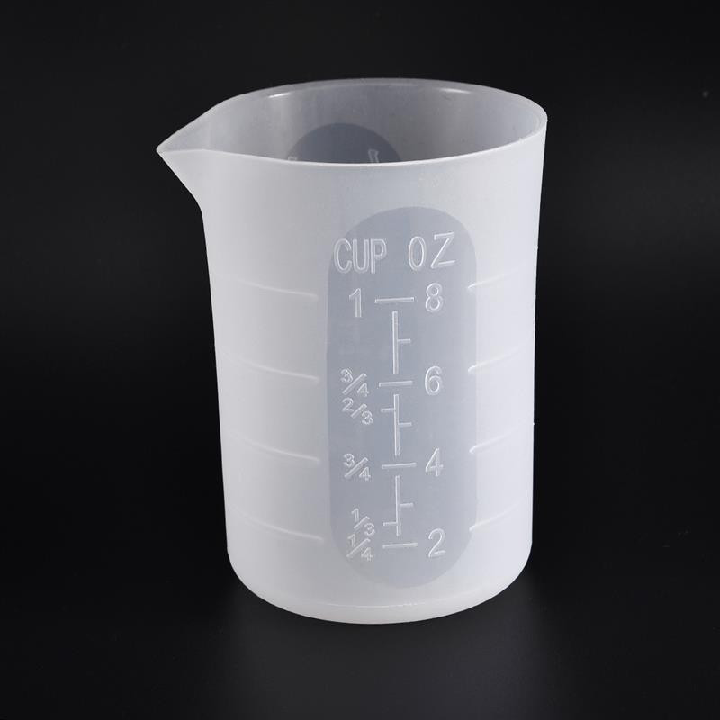 3db 100 ml-es szilikon mérőpohár Epoxy Split Cup gyanta szilikon forma kézzel barkácsolt UV ékszerkészítő eszköz Epoxi gyanta csésze