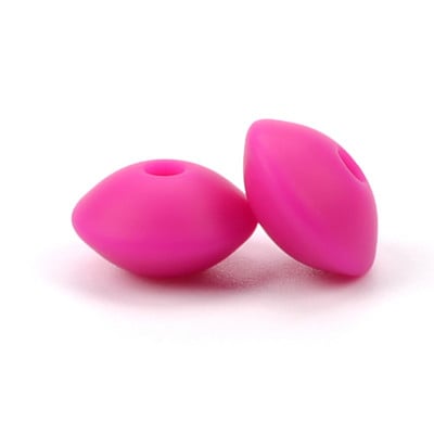 LOFCA 100db/tétel Szilikon lencse gyöngyök 12mm BPA mentes élelmiszer minőségű barkácsbűvek baba rágójáték szoptatós kiegészítő fogzási nyaklánc
