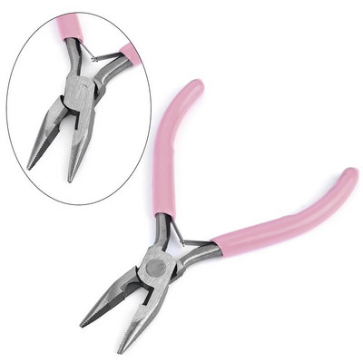 Ékszerkészítő Eszközök Kerek orrvég Vágás Ékszer fogó Eszközök Barkács felszerelés Fogó Kézműves gyöngyfűzés javítása