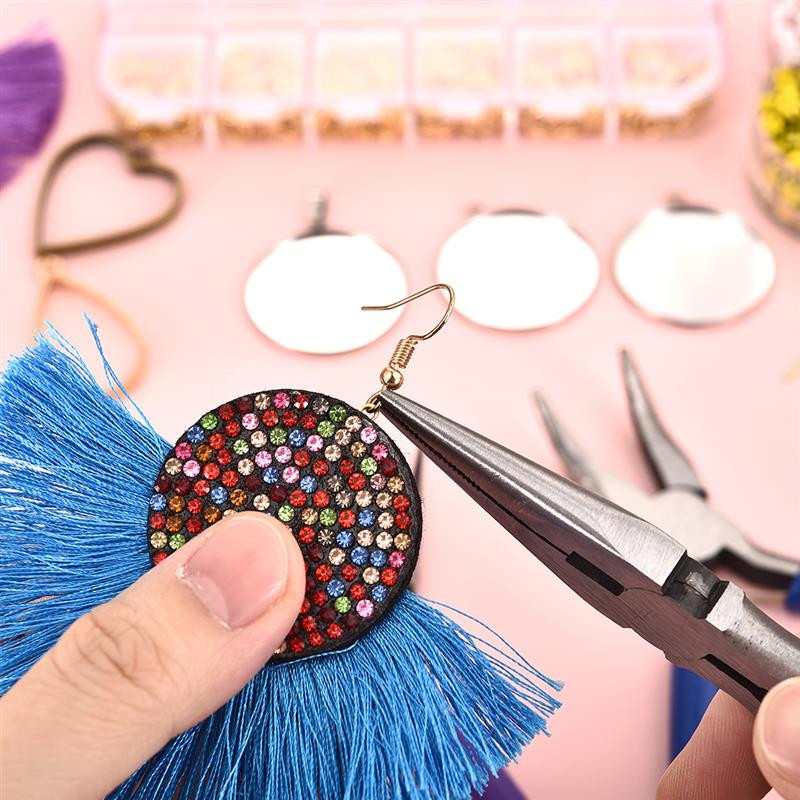 Ékszerkészítő Eszközök Kerek orrvég Vágás Ékszer fogó Eszközök Barkács felszerelés Fogó Kézműves gyöngyfűzés javítása