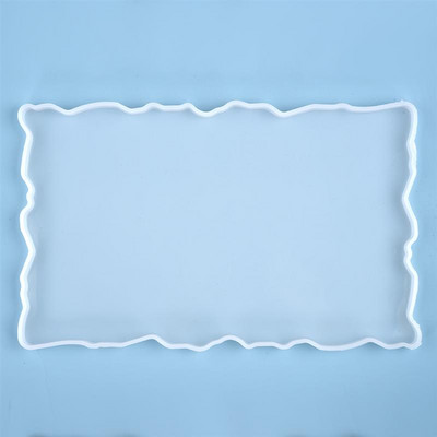 Epoksidinės dervos padėklo forma „pasidaryk pats“ silikoninė forma, skirta „pasidaryk pats“ dervos papuošalų gaminimo priemonė arbatos padėklas namų dekoravimui liejimo forma