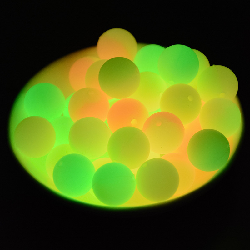 LOFCA 12mm 20db Világító Bicolor Szilikon Gyöngyök Anya Gyerekek Perles Inverts Barkácsolás Babatermékekhez Biztonságos Élelmiszer minőségű