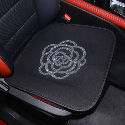Diamond Camellia Bowknot deréktámasztó autósülés nyakpárna Four Seasons univerzális női autós fejtámla párna