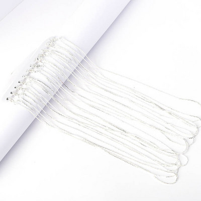 12 бр. 40 см вериги за колиета със закопчалки за омар за изработване на находки за бижута Направи си сам Метални звена на вериги Колие Аксесоари Консумативи