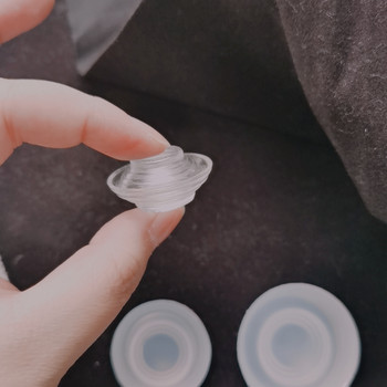 Нова прозрачна силиконова форма от смола Декоративни занаяти Направи си сам големи и малки купи Комбинирана форма от епоксидна смола за бижута