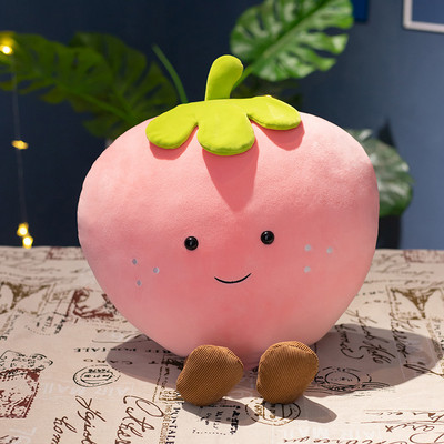 2023 új rajzfilm Pig Fruit plüss puha, kényelmes deréktámasz autós fejtámla nyakpárna autó belső díszei