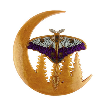Μορφή σιλικόνης για τοίχο R3MC Φεγγάρι Διακοσμητικό καλούπι πεταλούδας Αγίου Βαλεντίνου DIY Διακοσμητικά επιφάνειας εργασίας Κρεμαστό κόσμημα Καλούπι εποξειδικής ρητίνης