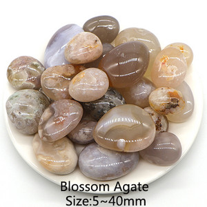 Естествени камъни Кръгли кристали и лечебни камъни Образец от чакъл Рейки Образец от паднали ахати Скъпоценен камък Декорация на домашен аквариум