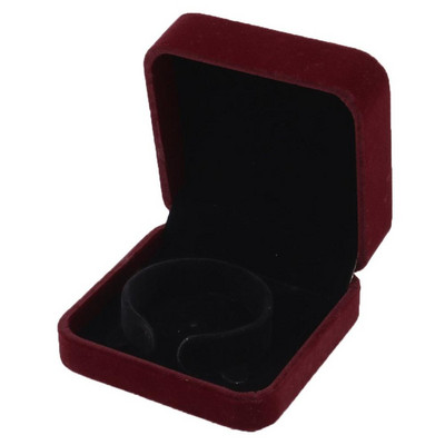 Velvet Deluxe elegáns négyzet alakú ékszer szervező karkötő ékszer ajándék tároló doboz lánc tok kijelző díszdoboz