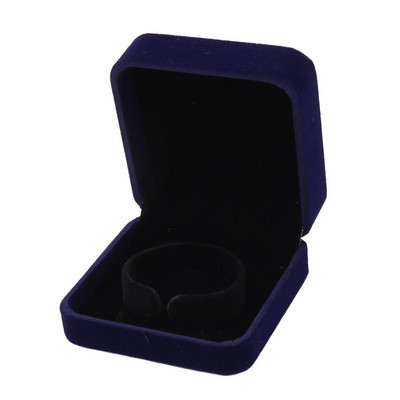 Velvet Deluxe elegáns négyzet alakú ékszer szervező karkötő ékszer ajándék tároló doboz lánc tok kijelző díszdoboz