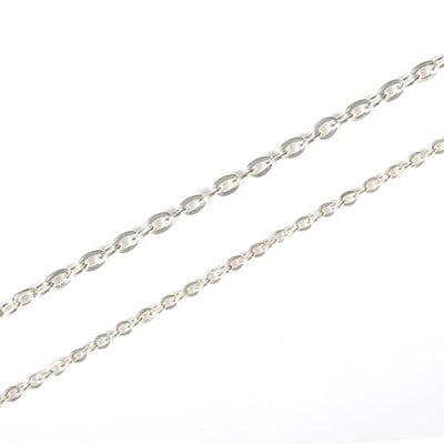 5 m/tétel Fém réz lánc nyaklánc farok hosszabbító láncszem hosszabbító lánc ékszerkészítéshez kiegészítők barkács alkatrész kellékek