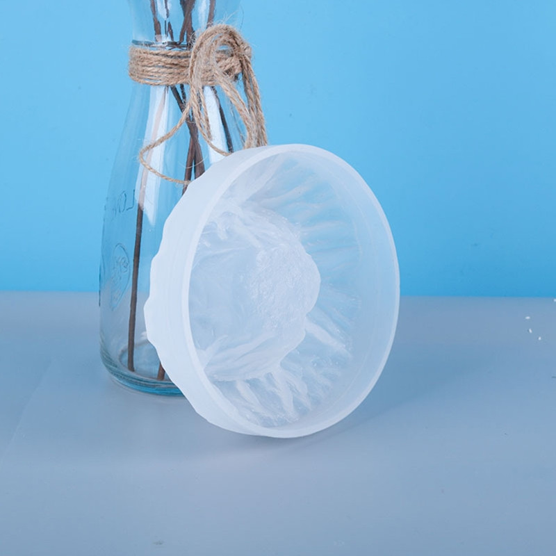 DIY kézműves kristály epoxigyanta forma kis hó hegyi dísz szilikon forma J60E