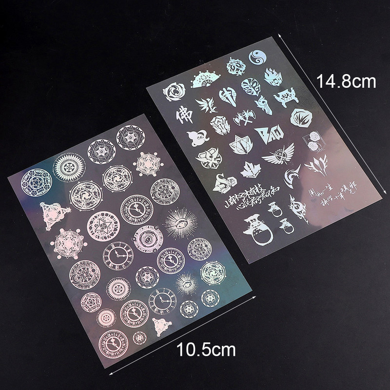 1db Magic Array Moon Constellation átlátszó anyag epoxi penész telefontok felhasználásával ékszerkészítő szerszám kitöltés barkácsoláshoz