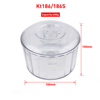 Κοσμήματα Mini Magnetic Tumbler Polishing Barrel for kt130 Jewelry Polisher Finishing Machine Accessories