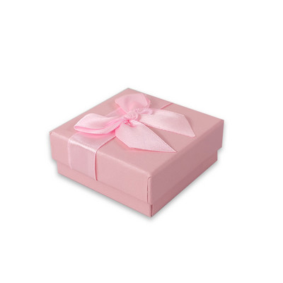 Trinket Box Nyaklánctartó Ékszer Csomagoló Doboz Gyűrű Fülbevaló Tároló doboz Kis Kiegészítő Tartály 20db/tétel 7,5*7,5*3cm