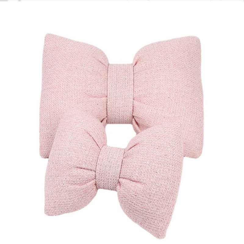 2021 új Bowknot autós fejtámla Tweed Fashion női autóbelső termékek deréknyak párna párna