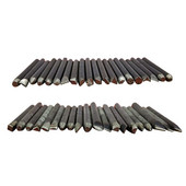 20 buc. Poansone din oțel Set de ștampile pentru poanson pentru flori, bijuterii, instrumente de ștanțare pentru artizanat