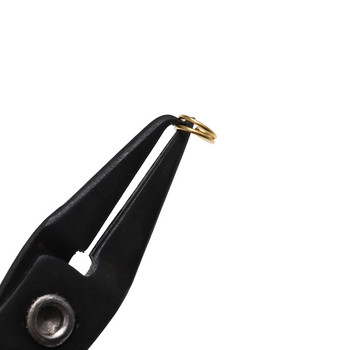 Дължина 13,5 мм Клещи за отваряне на пръстени за бижута Клещи за пресоване на бижута Инструмент за кримпване с мини диагонални клещи Ръчни инструменти Направи си сам