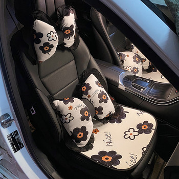 Ζεύγος μαξιλαριού λαιμού αυτοκινήτου Καλοκαιρινό σετ οσφυϊκού αυτοκινήτου Four Seasons Universal Εσωτερικό αυτοκινήτου Δημιουργικό μαξιλάρι κεφαλιού γυναικείο