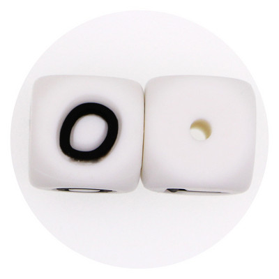 12 mm 100 buc. margele din silicon cu litere alfabetului englezesc pentru dentisor pentru nume personalizat, lant de suzeta pentru fabricarea de bijuterii