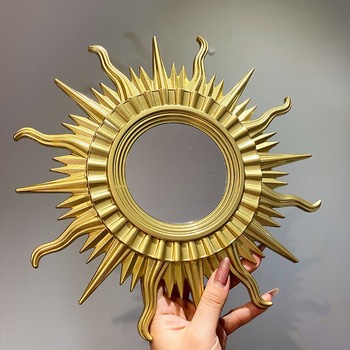 Sun Moon Mirror Διακοσμητικό Τοίχου Ρητίνη Καλούπι DIY Κρεμαστά στολίδια Καλούπι σιλικόνης T8NB