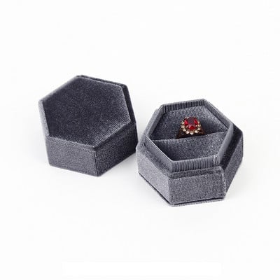 Baršunasta kutija za nakit Spremnik Kutija za vjenčani prsten za naušnice Ogrlica Narukvica Prikaz Poklon kutija Držač Organizator nakita