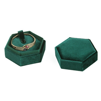 Baršunasta kutija za nakit Spremnik Kutija za vjenčani prsten za naušnice Ogrlica Narukvica Prikaz Poklon kutija Držač Organizator nakita