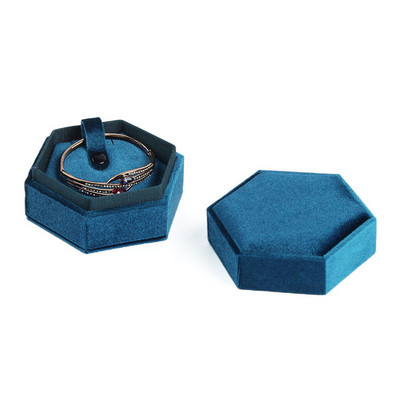 Baršunasta kutija za nakit Spremnik Kutija za vjenčani prsten za naušnice Ogrlica Narukvica Prikaz Poklon kutija Držač Organizator nakita